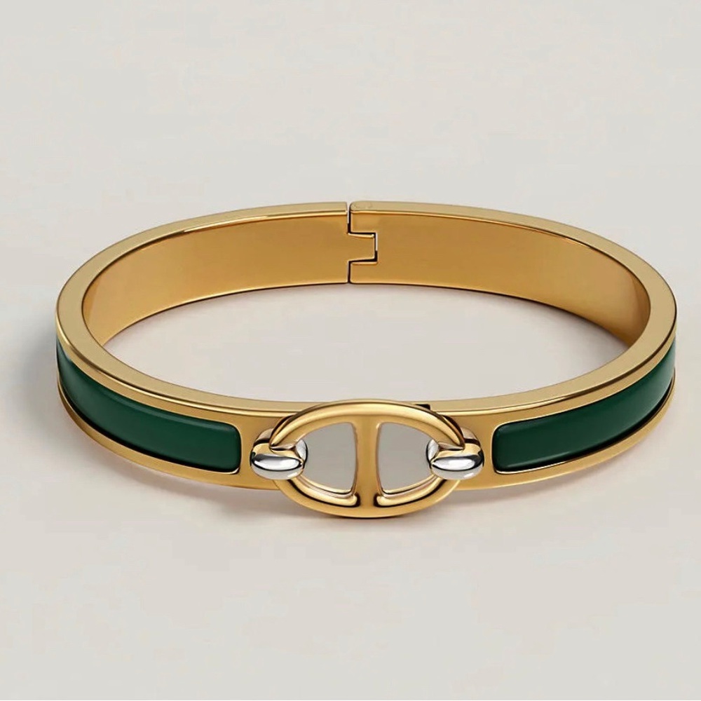 BRAND NEW W TAGS Hermés Mini Clic Chaine d'Ancre Bracelet